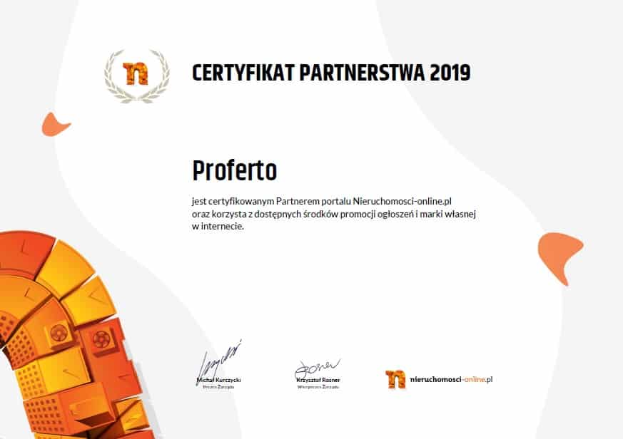 Certyfikat nieruchomosci-online.pl